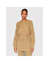 TWINSET Пуловер 222TP3232 Кафяв Oversize - Pepit.bg