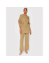 TWINSET Пуловер 222TP3232 Кафяв Oversize - Pepit.bg