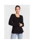 TWINSET Пуловер 222TT3331 Черен Slim Fit - Pepit.bg