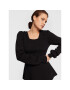 TWINSET Пуловер 222TT3331 Черен Slim Fit - Pepit.bg