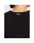 TWINSET Пуловер 222TT3331 Черен Slim Fit - Pepit.bg