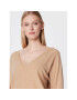 TWINSET Пуловер 222TT3351 Кафяв Regular Fit - Pepit.bg