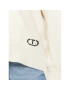 TWINSET Пуловер 222TT3355 Екрю Relaxed Fit - Pepit.bg