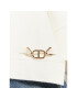 TWINSET Пуловер 231TP3103 Екрю Relaxed Fit - Pepit.bg
