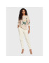 TWINSET Пуловер 231TP3461 Бежов Relaxed Fit - Pepit.bg