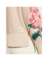 TWINSET Пуловер 231TP3461 Бежов Relaxed Fit - Pepit.bg