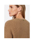TWINSET Пуловер 232TT3330 Кафяв Regular Fit - Pepit.bg