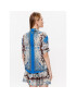 TWINSET Риза 231LM2VAA Син Relaxed Fit - Pepit.bg