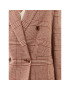 TWINSET Сако 232TP2751 Кафяв Regular Fit - Pepit.bg