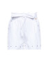 TWINSET Шорти от плат 201TT2064 Бял Regular Fit - Pepit.bg