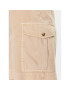 TWINSET Шорти от плат 231TT2391 Бежов Regular Fit - Pepit.bg