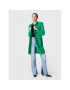 TWINSET Вълнено палто 222TP2060 Зелен Regular Fit - Pepit.bg