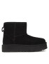 Ugg Апрески Kids' Classic Mini Platform 1143700K Черен - Pepit.bg