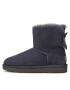 Ugg Апрески W Mini Bailey Bow II 1016501 Тъмносин - Pepit.bg