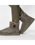 Ugg Апрески W Mini Bailey Button II 1016422 Сив - Pepit.bg