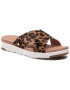 Ugg Чехли W Kari Leopard 1119736 Кафяв - Pepit.bg