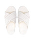 Ugg Чехли W Zayne Crossband 1128635 Бял - Pepit.bg