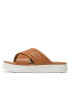 Ugg Чехли W Zayne Crossband 1128635 Кафяв - Pepit.bg