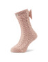 Ugg Чорапи дълги дамски W Laila Bow Fleece Lined Sock OS 1113637 Розов - Pepit.bg