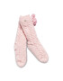 Ugg Чорапи дълги дамски W Pom Pom Fleece Lined Crew Sock 1014837 OS Розов - Pepit.bg