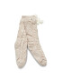 Ugg Чорапи дълги дамски W Pom Pom Fleece Lined Crew Sock r.OS 1014837 Бежов - Pepit.bg