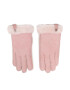 Ugg Дамски ръкавици W Shorty Glove W Leather Trim 17367 Розов - Pepit.bg