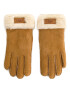 Ugg Дамски ръкавици W Turn Cuff Glove 17369 Кафяв - Pepit.bg