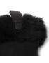 Ugg Дамски ръкавици W Shorty Glove W Leather Trim 17367 Черен - Pepit.bg