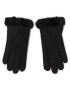 Ugg Дамски ръкавици W Shorty Glove W Leather Trim 17367 Черен - Pepit.bg