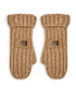 Ugg Детски ръкавици K Chunky Mitten 100030 Бежов - Pepit.bg