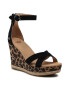 Ugg Еспадрили W Ezrah Leopard 1119981 Черен - Pepit.bg