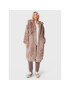 Ugg Кожено палто Koko 1117512 Бежов Oversize - Pepit.bg