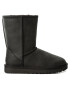 Ugg Обувки Classic Short Leather 1016559 Черен - Pepit.bg