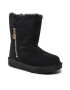 Ugg Обувки K Bailey Zip Short 1123613K Черен - Pepit.bg