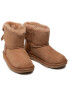 Ugg Обувки K Mini Bailey Bow Glitz 1123617K Кафяв - Pepit.bg