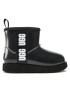 Ugg Обувки Kids' Classic Clear Mini II 1112386K Черен - Pepit.bg
