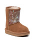 Ugg Обувки T Classic II Clear Glitter 1121014T Кафяв - Pepit.bg