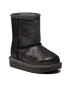 Ugg Обувки T Classic II Metallic Glitter 1123663T Черен - Pepit.bg