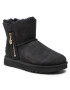 Ugg Обувки W Bailey Zip Mini 1112481 Черен - Pepit.bg