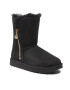 Ugg Обувки W Bailey Zip Short 1112480 Черен - Pepit.bg