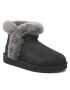 Ugg Обувки W Classic Mini Heritage Fluff 1130590 Черен - Pepit.bg