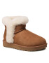 Ugg Обувки W Classic Mini Heritage Fluff 1130590 Кафяв - Pepit.bg