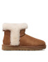 Ugg Обувки W Classic Mini Heritage Fluff 1130590 Кафяв - Pepit.bg