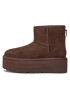 Ugg Обувки W Classic Mini Platform 1134991 Кафяв - Pepit.bg