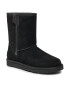 Ugg Апрески W Classic Short Bailey Zip 1144043 Черен - Pepit.bg