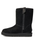 Ugg Апрески W Classic Short Bailey Zip 1144043 Черен - Pepit.bg