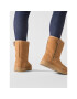 Ugg Апрески W Classic Short Bailey Zip 1144043 Кафяв - Pepit.bg