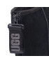 Ugg Обувки W Classic Short Logo Zip 1122672 Черен - Pepit.bg