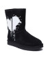 Ugg Обувки W Classic Short Valentine 1128173 Черен - Pepit.bg