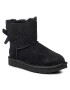 Ugg Обувки W Mini Bailey Bow Metallic Spots 1134135 Черен - Pepit.bg